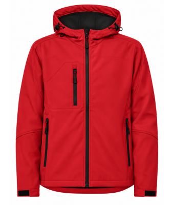 SOFTSHELL WINDSTORM HOODED LADY - RED